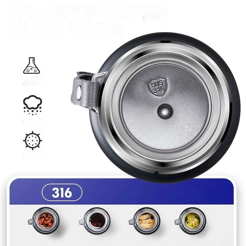 DecorBites™ 24hr Cold Cup Stainless Steel Thermos - Large Capacity Travel Thermos