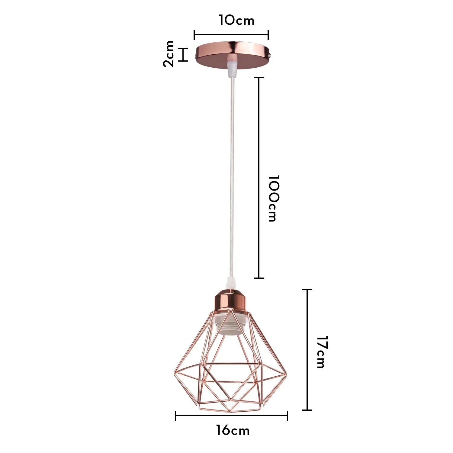 مصباح تعليق LED صناعي قديم طراز لوفت من DecorBites™ للمنزل وغرفة المعيشة والمطبخ