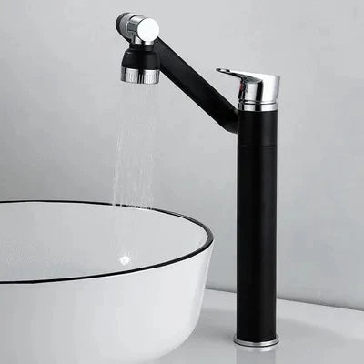 DecorBites™ Gold Multifunction Bathroom Sink Faucet Hot Cold Water Mixer Deck Mounted