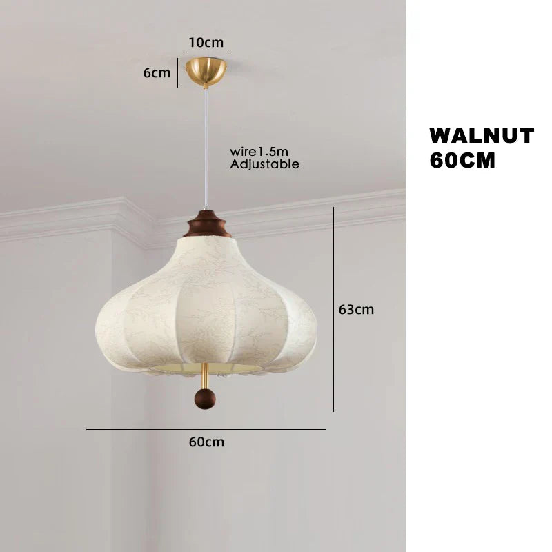 مصابيح تعليق LED من DecorBites™ اليابانية: ثريا عصرية لغرفة المعيشة وغرفة النوم وغرفة الطعام