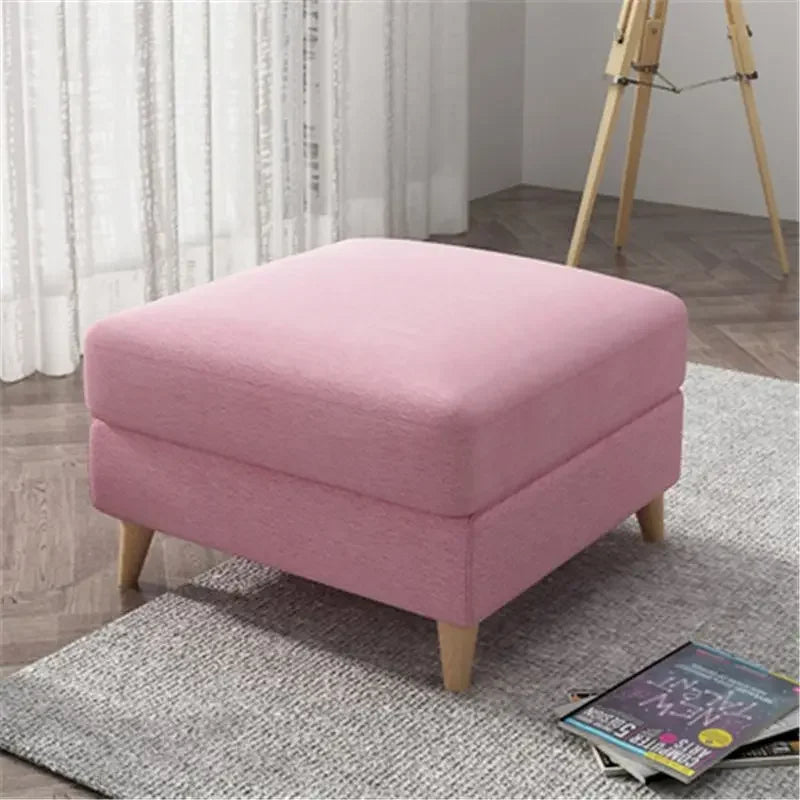 DecorBites™ Jacquard Square Stool Cover for Living Room Office Home Decor