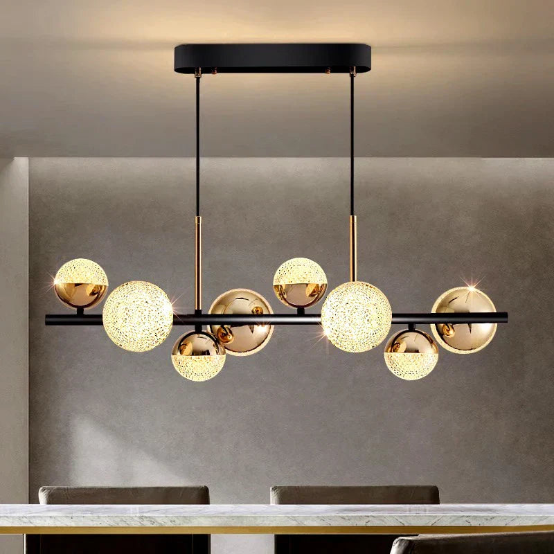 ثريا معلقة LED من DecorBites™ لديكور غرف المعيشة والطعام الحديثة