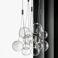 DecorBites™ Glass Ball LED Pendant Lamps: Stylish Lighting for Kitchen, Bedroom, Living & Dining Room