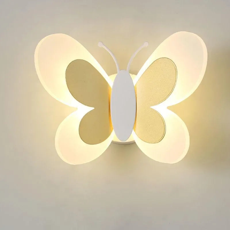 DecorBites™ Butterfly Girl Cartoon Children Room Lamp with Energy-Saving LED for Bedroom