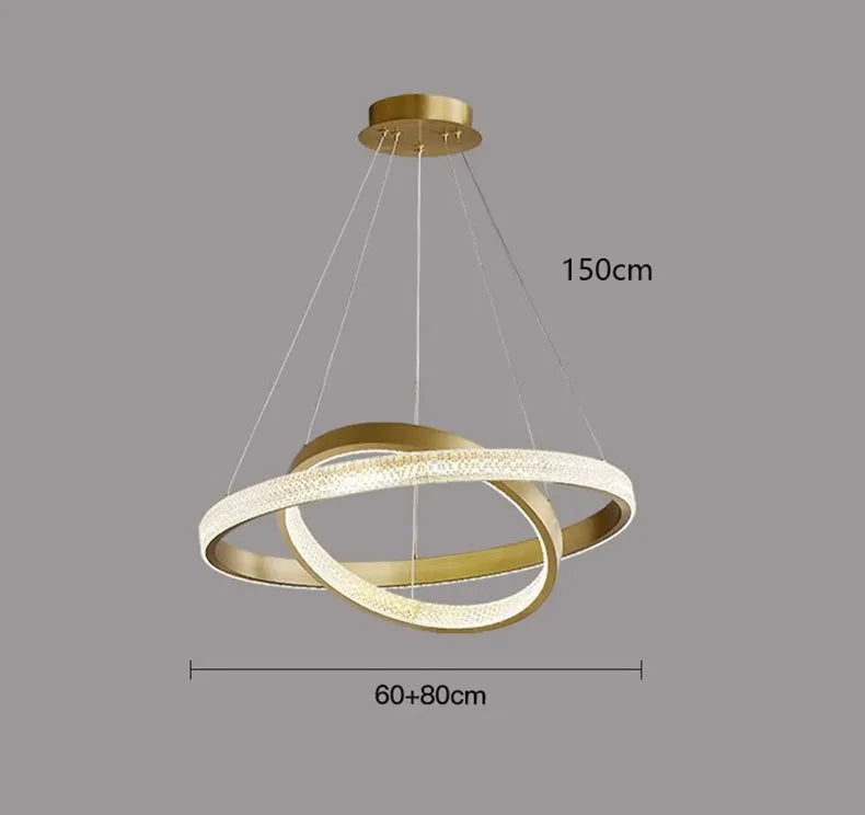 ثريات DecorBites™ LED المعلقة لغرفة المعيشة وغرفة الطعام الحديثة
