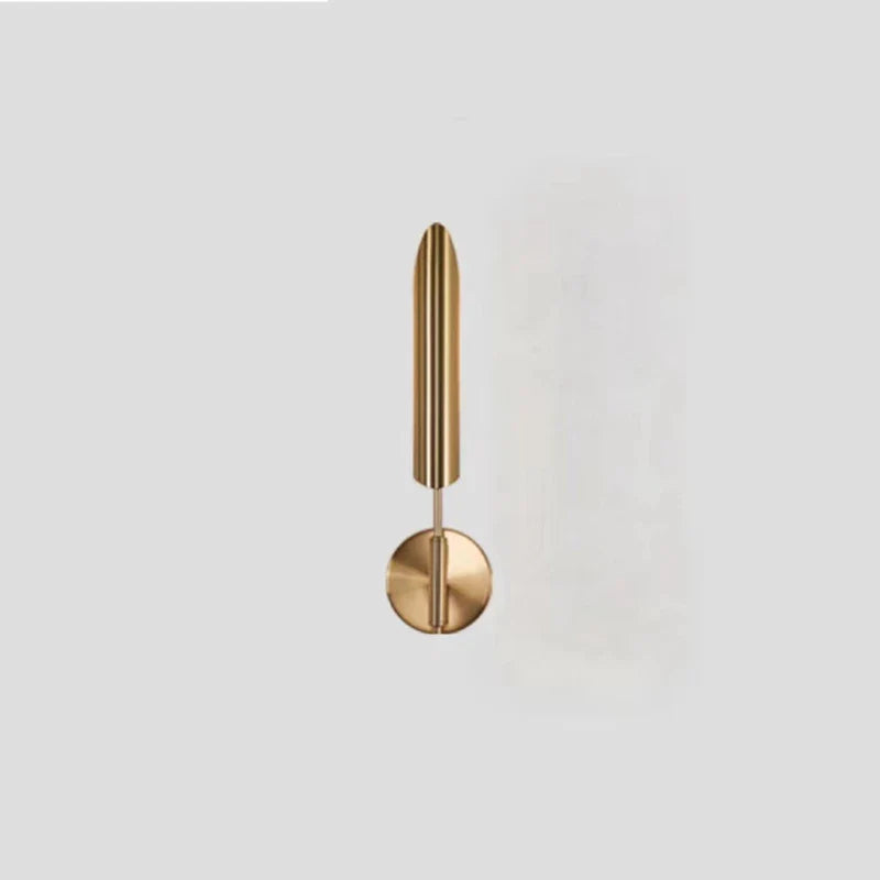DecorBites™ Golden Metal LED Wall Lamps for Bedroom Living Room Decor