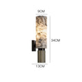 Applique Murale DecorBites™ en Marbre Dolomite Art Moderne Nordique pour Salon et Chambre