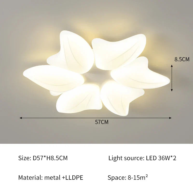 DecorBites™ ثريا سقفية LED: إضاءة ساطعة لغرفة النوم وغرفة الطعام والمطبخ وغرفة المعيشة