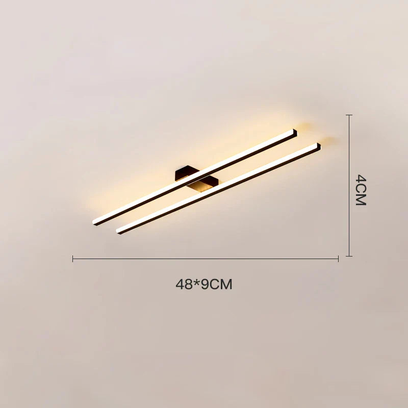 DecorBites™ مصباح سقف LED بتصميم شمالي حديث لغرفة المعيشة وغرفة النوم والمطبخ والشرفة