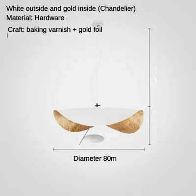ثريا الأطباق الطائرة LED DecorBites™ - إضاءة سقف حديثة لغرفة المعيشة والبار
