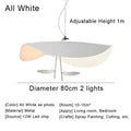 DecorBites™ Lederam Manta Pendant - Industrial Retro Style White/Black Ceiling Lamp