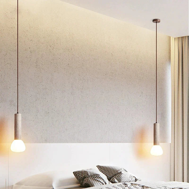 DecorBites™ Cream Style Chandelier Living Room Led Pendant Lamp for Bedroom & TV Background
