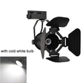 DecorBites™ 4-Light Industrial Track Spotlight for Mall Exhibition Office LED Lighting