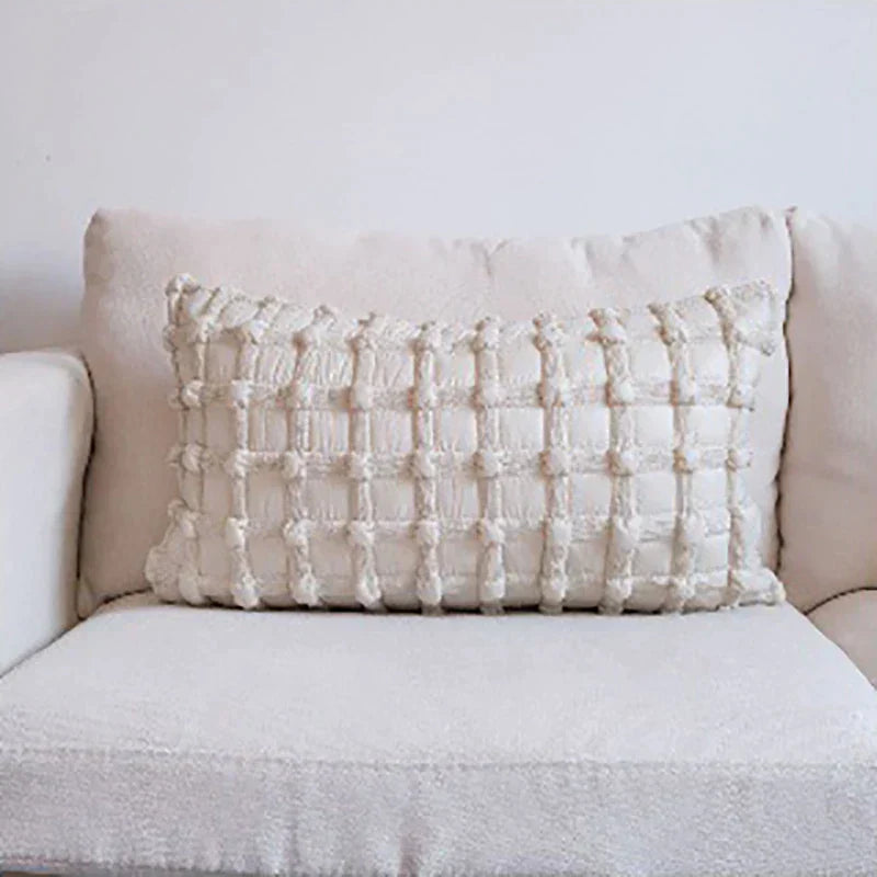 DecorBites™ 3D Dot Bubble Gray Black White Luxury Cushion Cover - Fashionable Home Decor