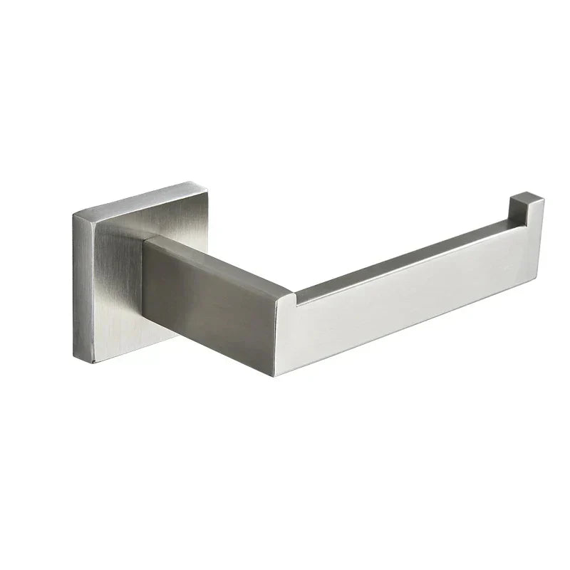 DecorBites™ Gold Square Paper Holder ملحق حمام
