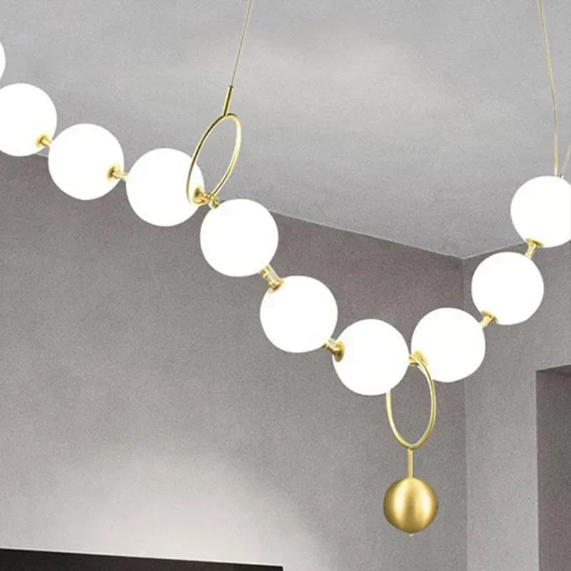 DecorBites™ Nordic LED Pendant Lamp Acrylic Chandelier for Home Decor Lighting
