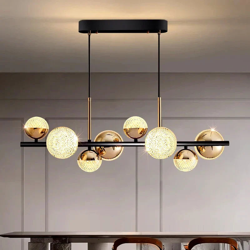 ثريا معلقة LED من DecorBites™ لديكور غرف المعيشة والطعام الحديثة