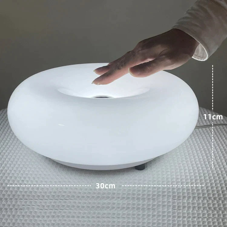 DecorBites™ Donut Wall Lamp: Bauhaus Retro Bedroom TV Light for Atmosphere & Ambiance