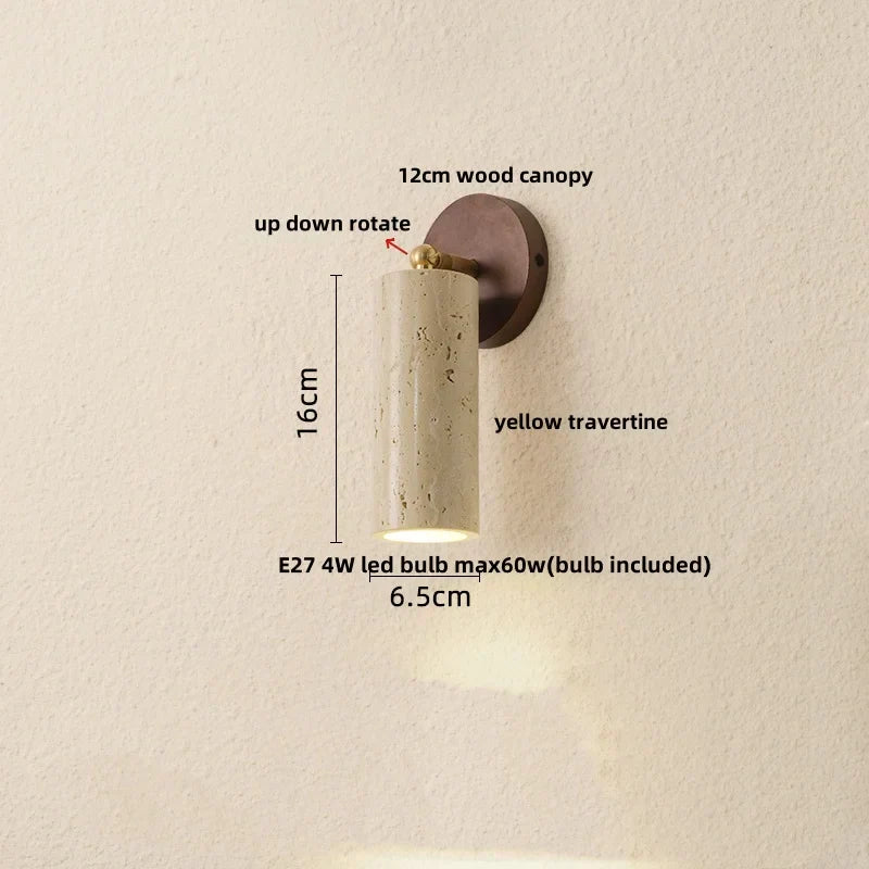 DecorBites™ Copper LED Wall Light Fixture Nordic Modern Plug In Bedside Lamp