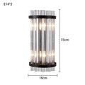 DecorBites™ Crystal Luxury Wall Lamp for Modern Bedroom, Living Room, Staircase - LED Indoor Lighting