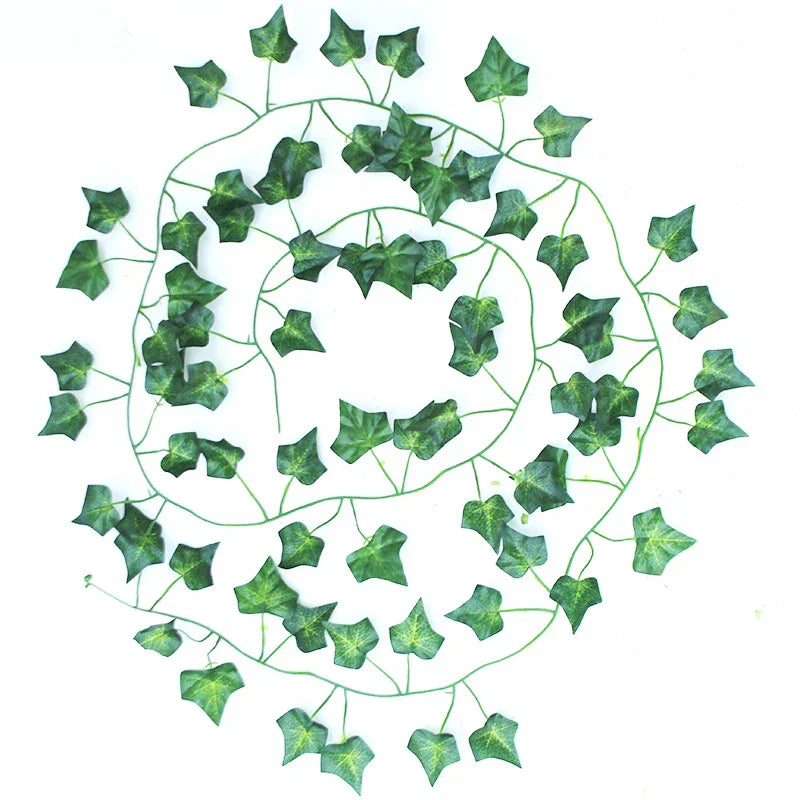 DecorBites™ Green Silk Hanging Christmas Garland for Home and Garden Decor