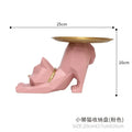 DecorBites™ Geometric Cat Storage Figurines - Nordic Home Entrance Key Tray Decoration