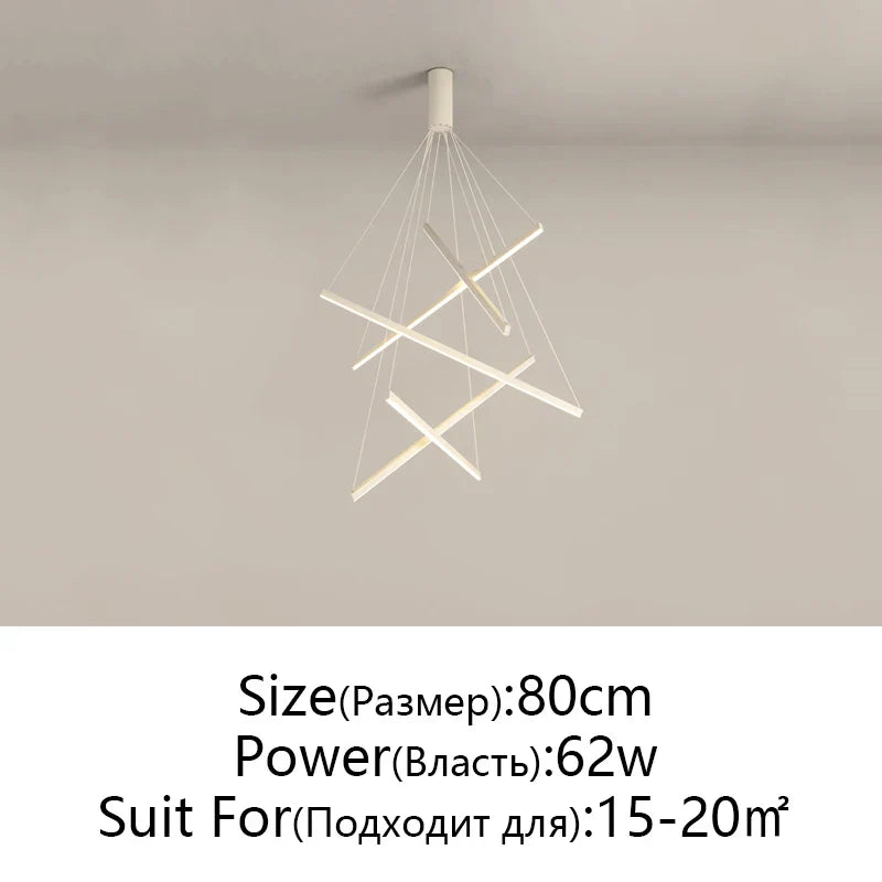 ثريا DecorBites™ LED: إضاءة عصرية لامعة لمدخل الدرج وغرف النوم والمباني الدوبلكس