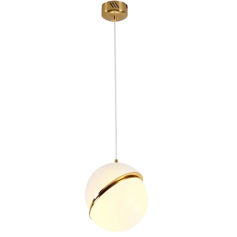 DecorBites™ Gold Lustre LED Pendant Lights for Living/Dining Room, Bedroom & Shop