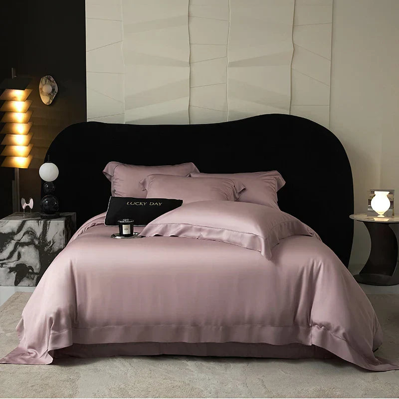 DecorBites™ 1000TC Lyocell Eucalyptus Fiber Bedding Set for Super Soft Silky Feel