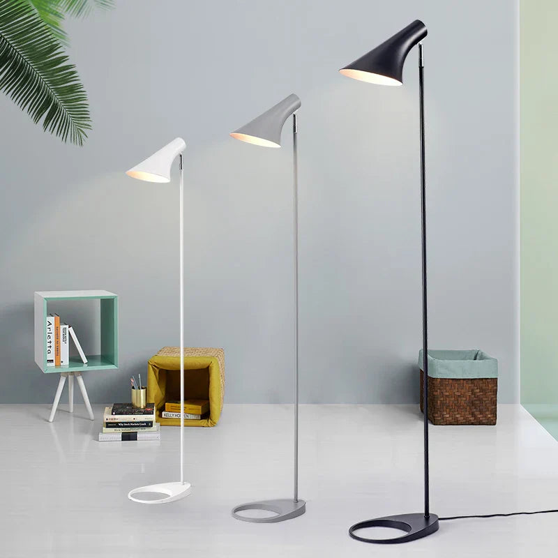 DecorBites™ Adjustable LED Floor Lamp - Nordic Creative Industrial Style for Living Room and Bedroom