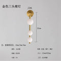 DecorBites™ Glass Ball Wall Lights Living Room Coffee Shop Gold Black Pearl Mirror Light