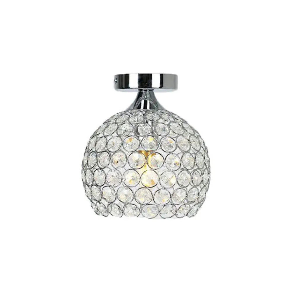 مصباح السقف الكريستالي الماسي من DecorBites™ لتركيبات الديكور المنزلي