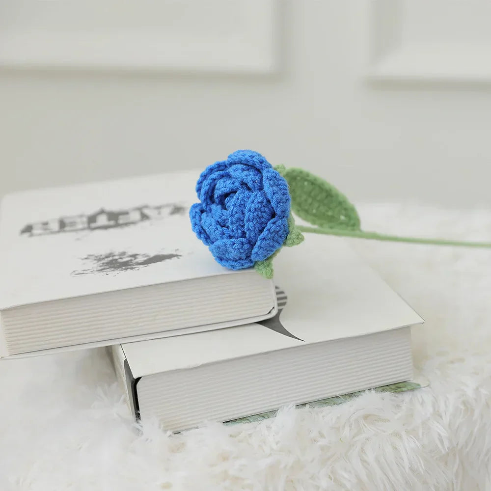 باقة ورد منسوجة DecorBites™ لافعلها بنفسك هدية كروشيه لعيد الأم أو الزفاف