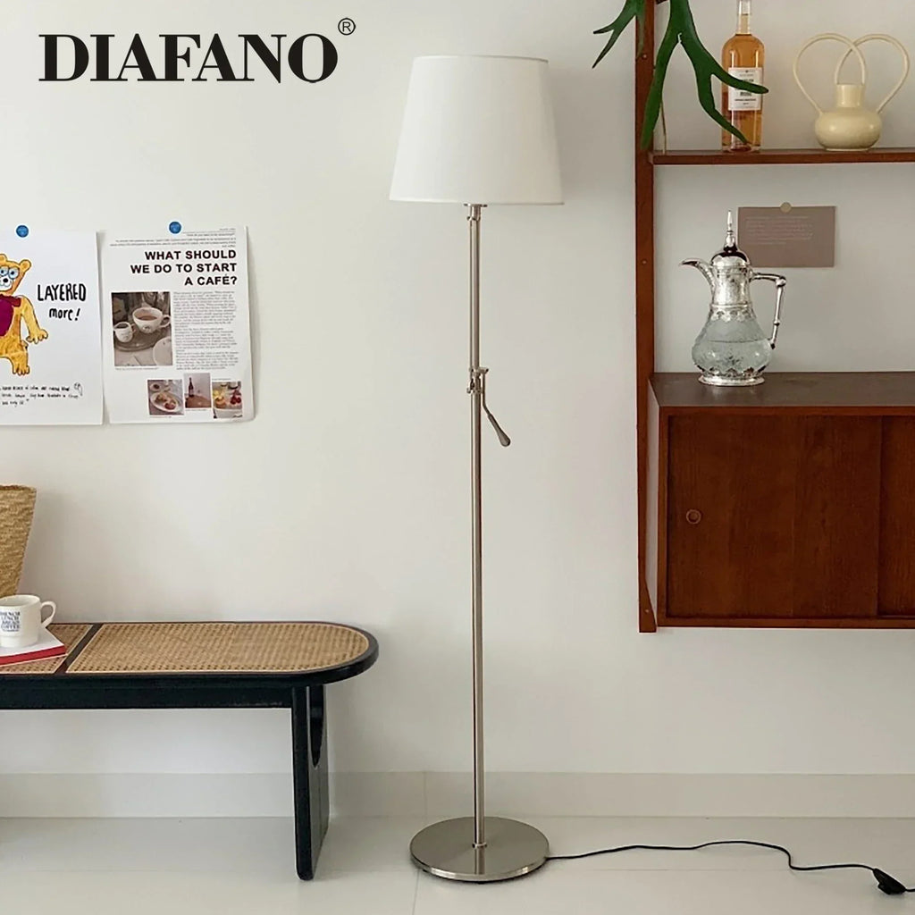 DecorBites™ Adjustable LED Floor Lamp for Modern Industrial Decor
