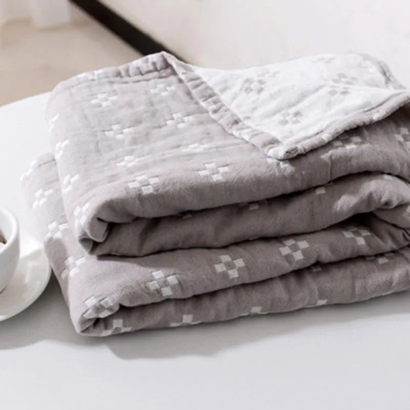 DecorBites™ Cotton Gauze Sofa Cover - Multifunctional Throw Blanket