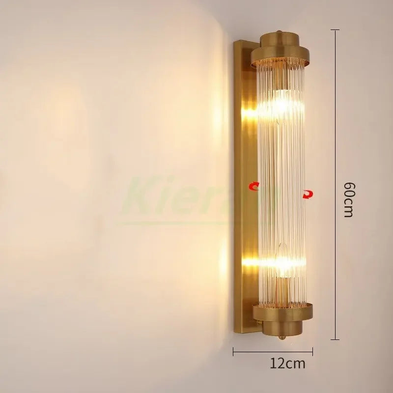 DecorBites™ Crystal LED Wall Lamp for Bedroom Living Room Study Minimalist Design