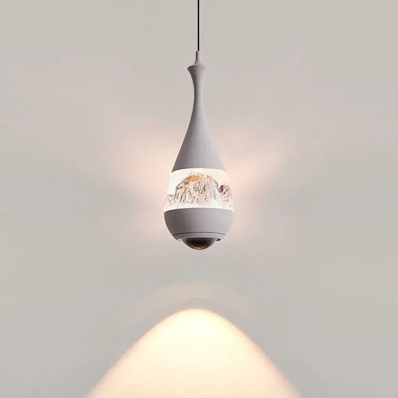 DecorBites™ ثريا متدلية كريستالية لديكور غرفة الطعام الاسكندنافي