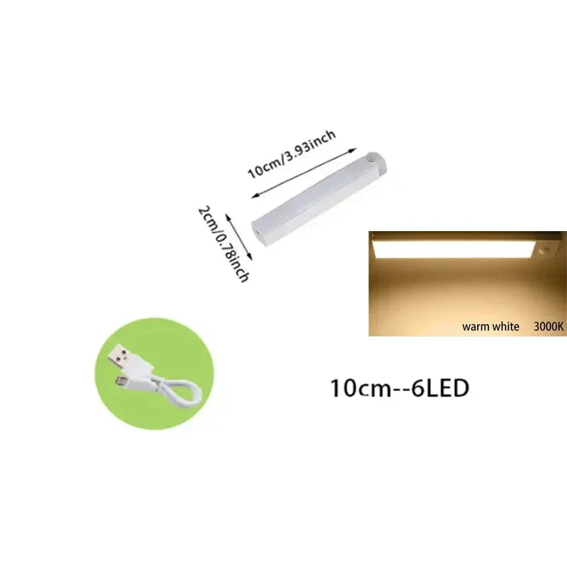 DecorBites™ Dimmable LED Motion Sensor Under Cabinet Light