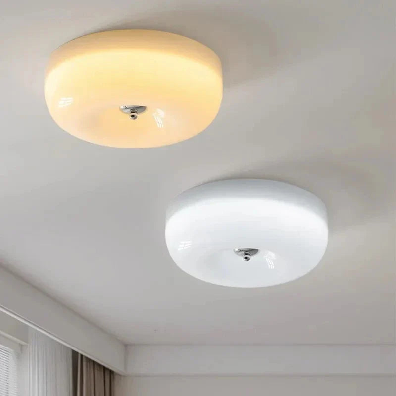 DecorBites™ French Cream Ceiling Lamp for Bedroom Children's Room Balcony, Simple Creative Decorative Lighting