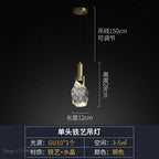 Nordic Gold Crystal Pendant Light