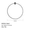 DecorBites™ LED Wall Lights for Modern Circle Decor in Bedroom, Living Room, Restaurant