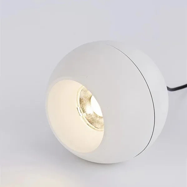 Modern Black Aluminum COB Pendant Light