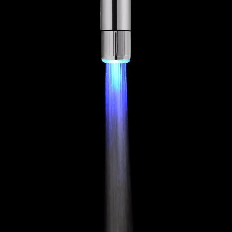 DecorBites™ LED Water Faucet Aerator: Temperature Changing Light, Water Saving Kitchen Bathroom Accessory