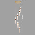 Nordic Multi-Light Iron And Acrylic Pendant Light