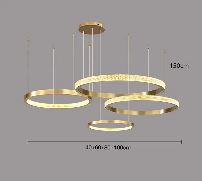 ثريات DecorBites™ LED المعلقة لغرفة المعيشة وغرفة الطعام الحديثة