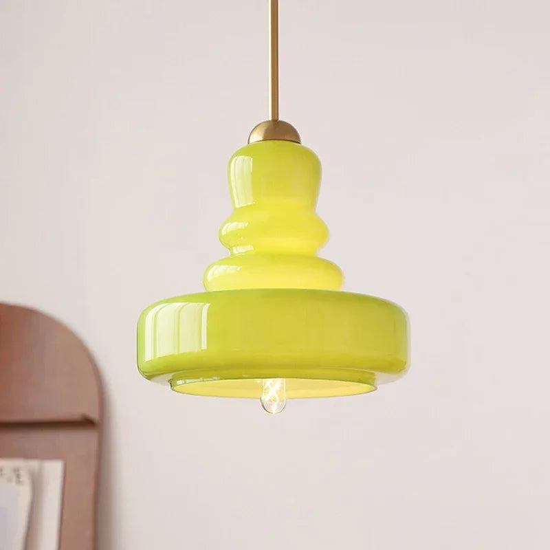 DecorBites™ Glass Pendant Lights Ceiling Suspension for Kitchen Island Bedroom Living Dining Room