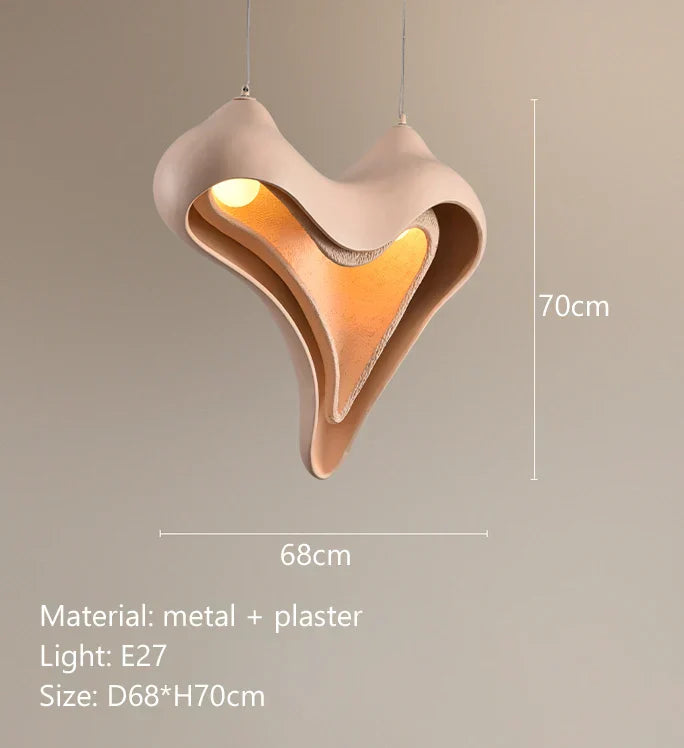 DecorBites™ Conch Chandelier: Creative Design Pendant Light for Restaurant, Bar, Bedroom Decor