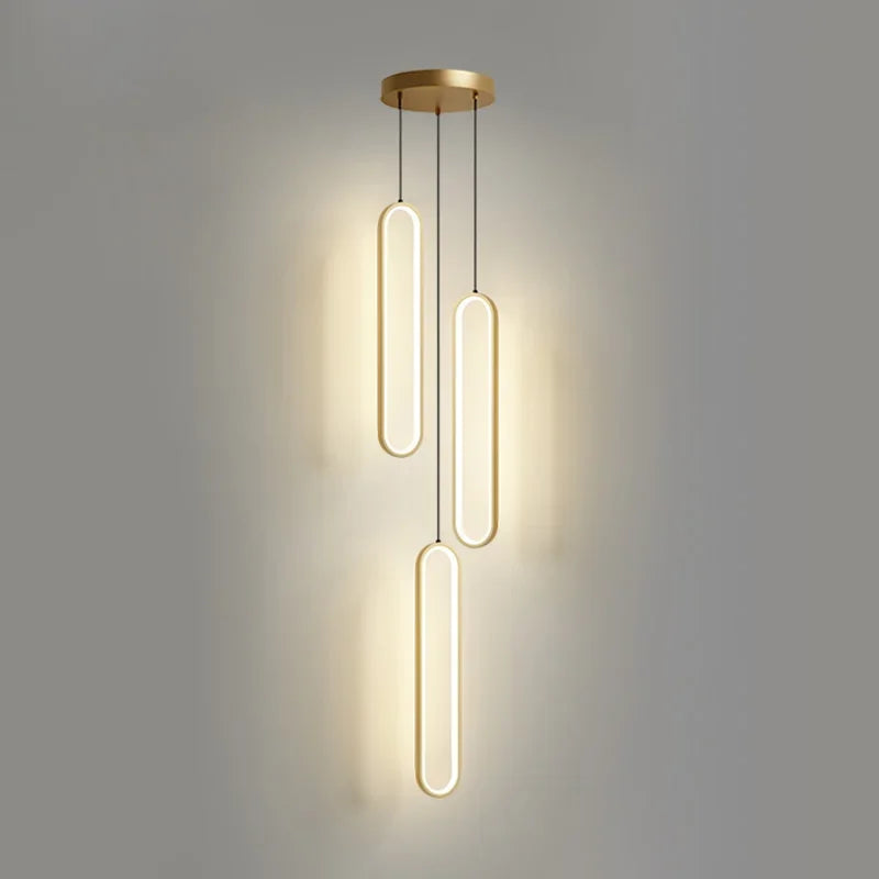 ثريا LED من DecorBites™: مصابيح متدلية حديثة لغرفة المعيشة وغرفة الطعام لديكور المنزل