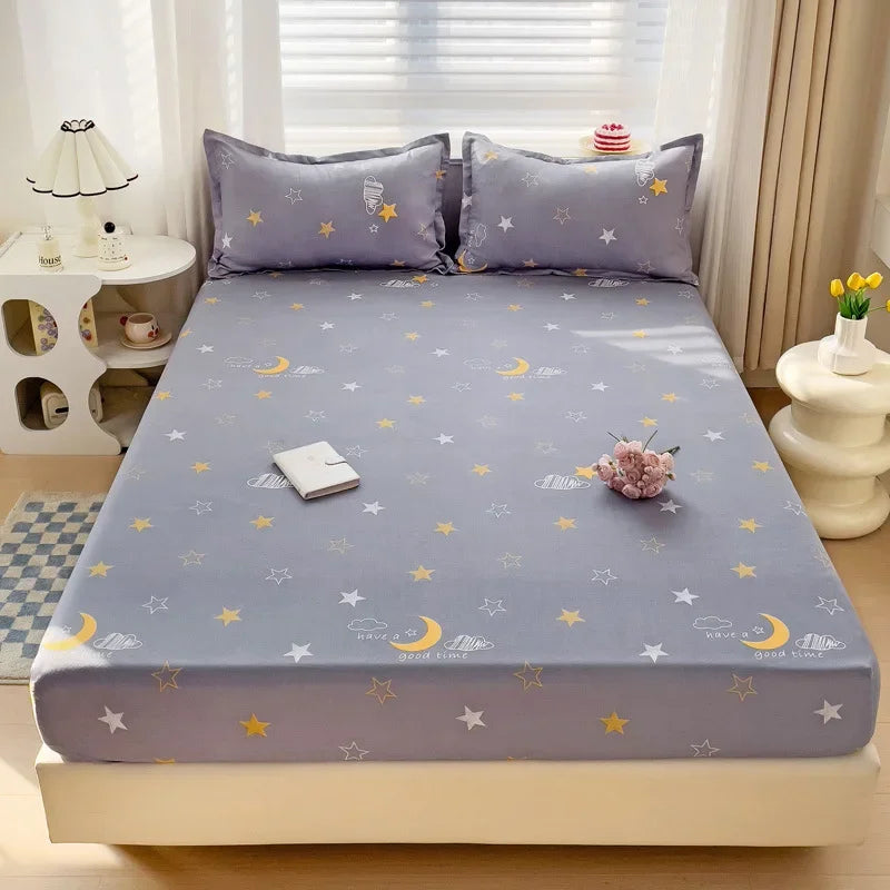ملايات سرير DecorBites™ السميكة ذات الطراز الياباني لسرير بحجم كوين/كينج
