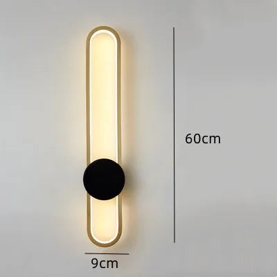 مصباح حائط LED طويل DecorBites™ لغرفة المعيشة وخلفية تلفزيون السرير